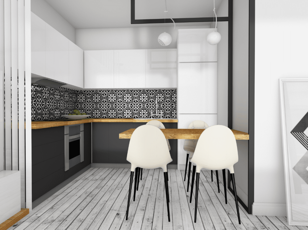 come arredare una piccola cucina abitabile 2