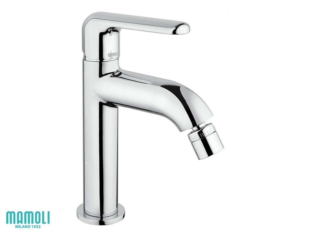 miscelatore per bidet con scarico achille monocomando cromo v2 zoom