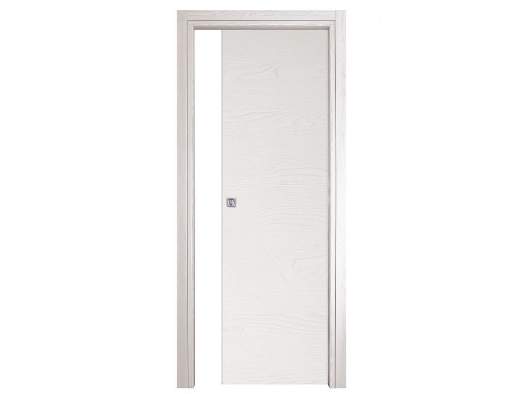 building scorrevole frassino bianco minimale zoom