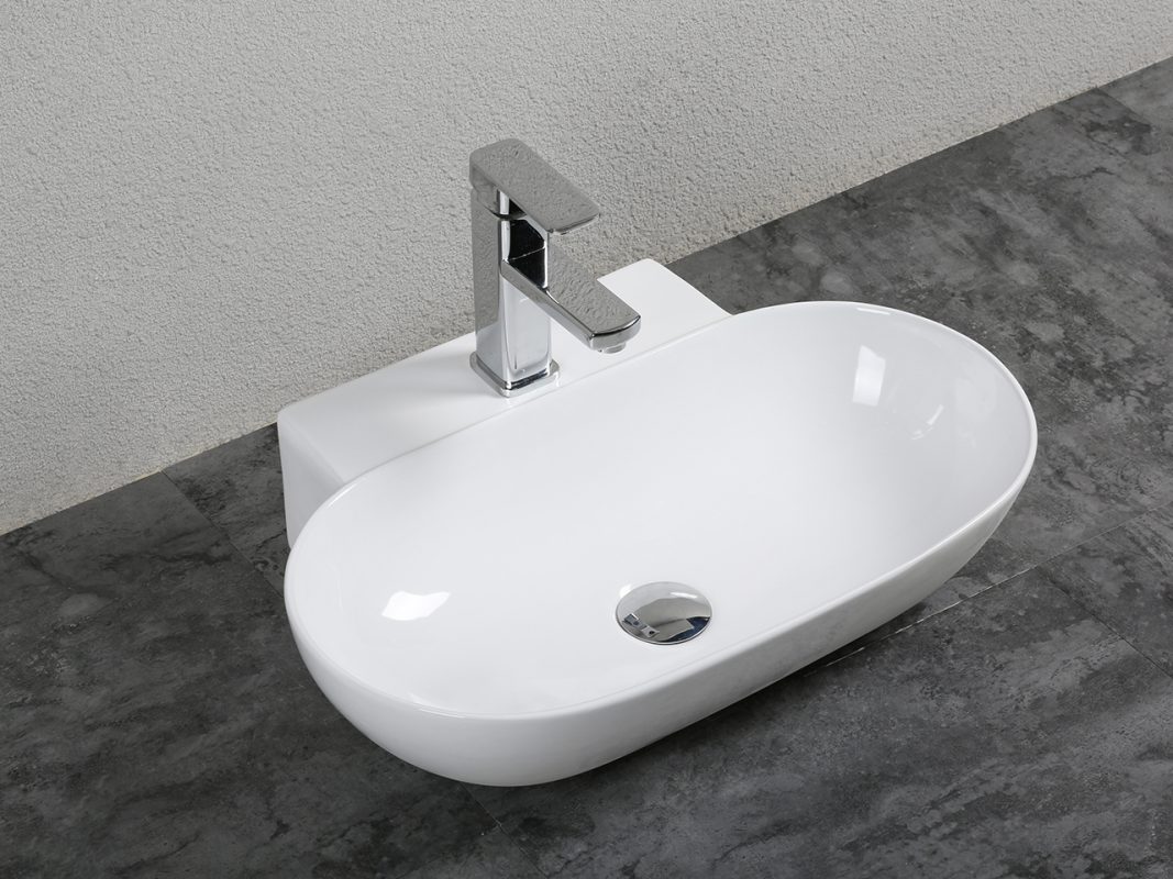 lavabo ceramica lambro bianco zoom