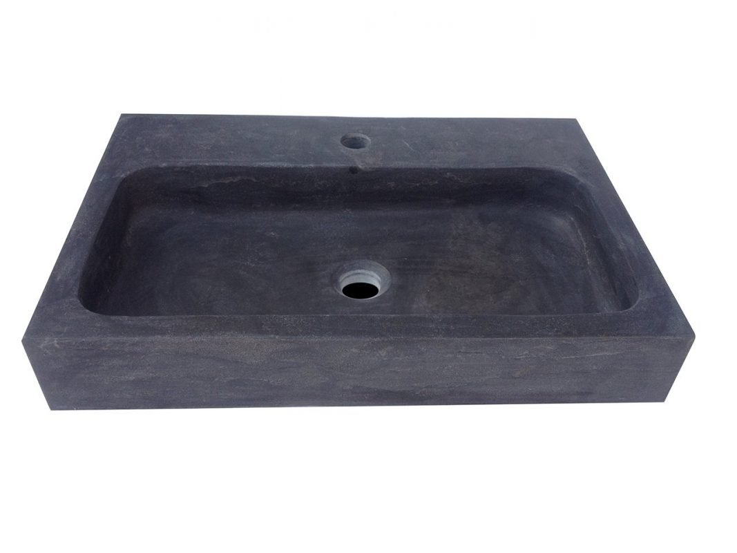 lavabo purestone recife nero 60x40 zoom