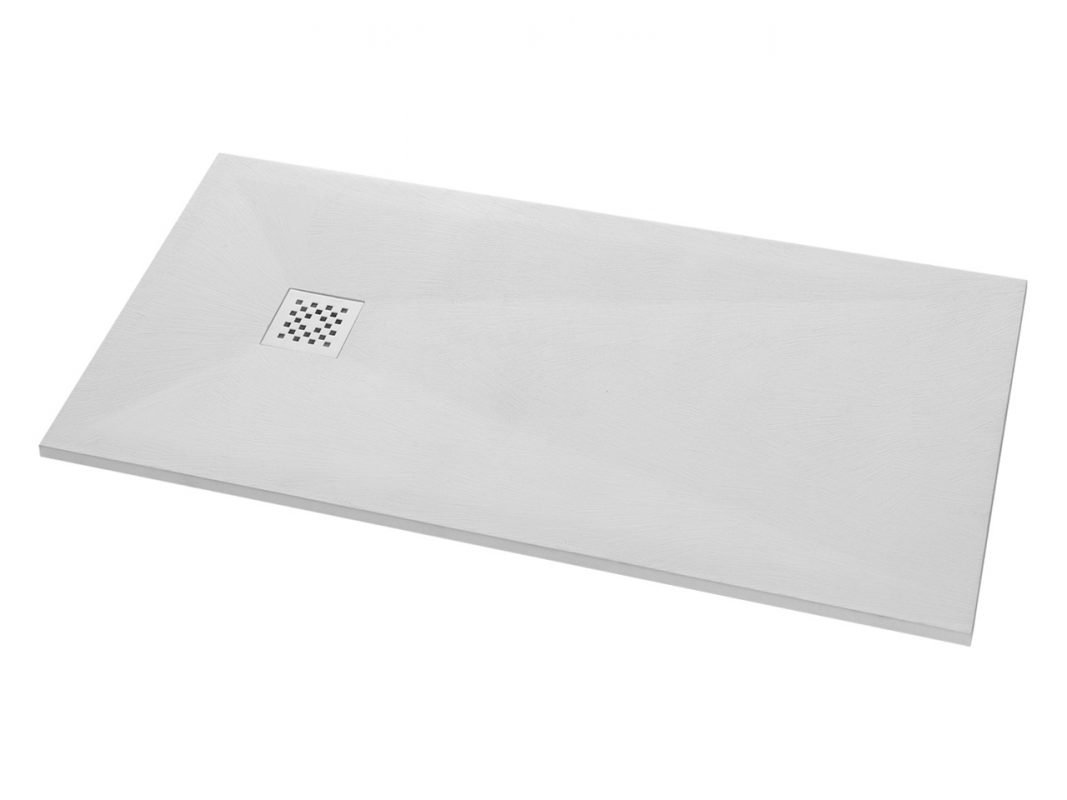 piatto doccia mashup rettangolare h2 5 resina bianco opaco zoom