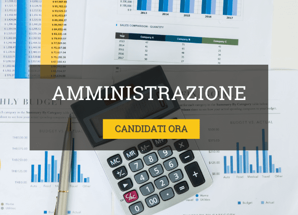 lavora con noi amministrazione