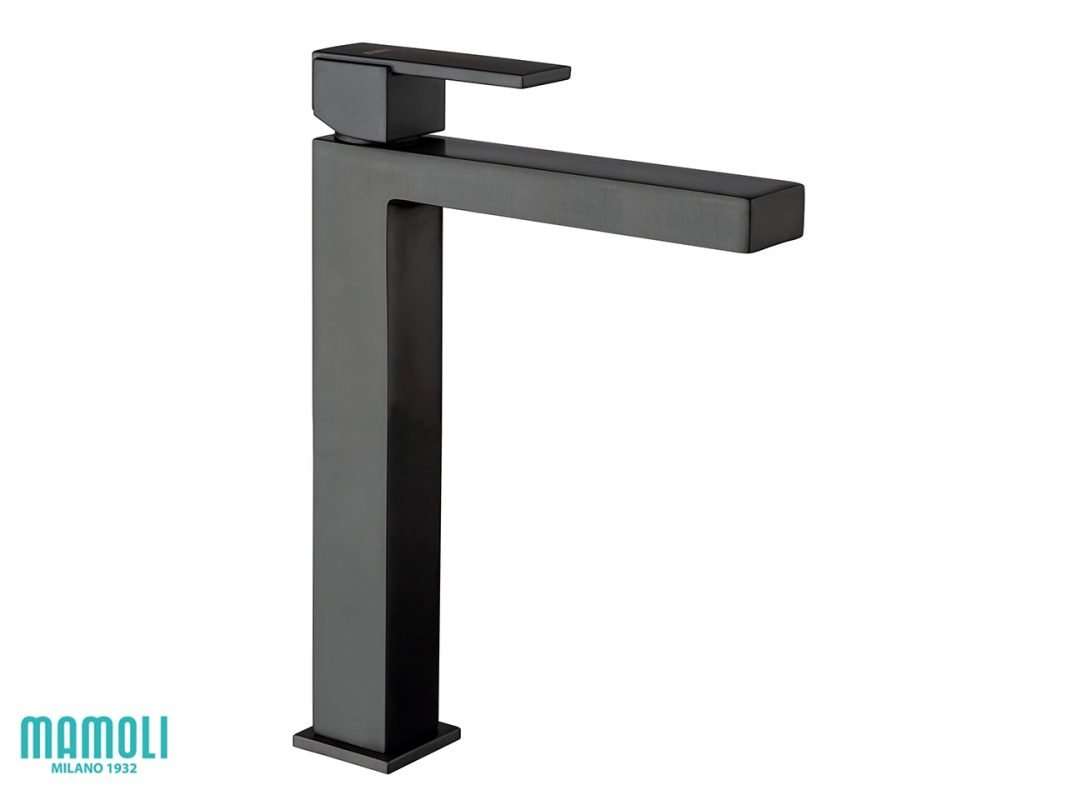 miscelatore per lavabo alto feel monocomando nero opaco v2 zoom