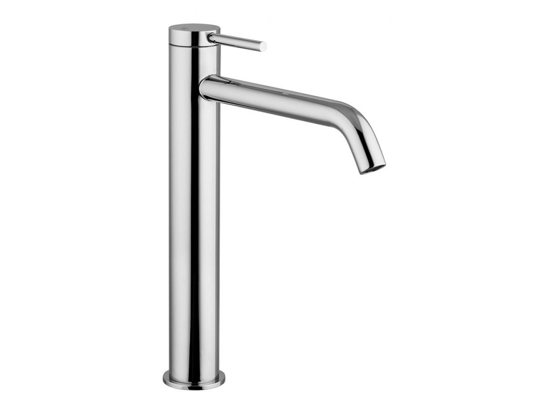miscelatore per lavabo alto senza scarico cromo rn stelo 62334 risparmio idrico