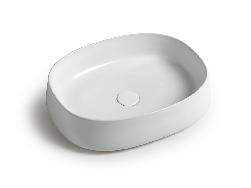 lavabo appoggio jumper 50 bianco lucido 4 zoom