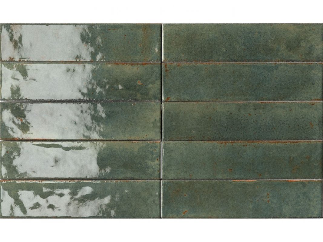 raku verde oliva pannello zoom