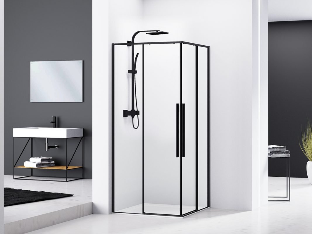 feng shui angolare porta porta nero opaco zoom