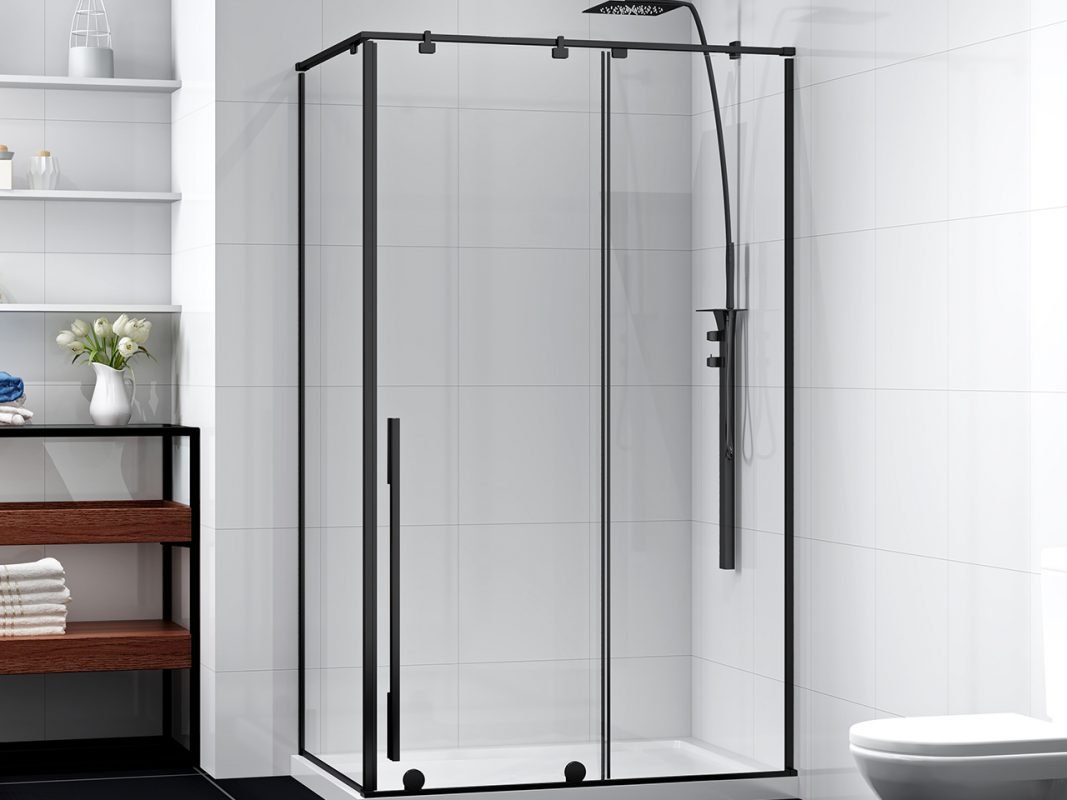 karma box doccia 2 lati p f nero nuovo zoom