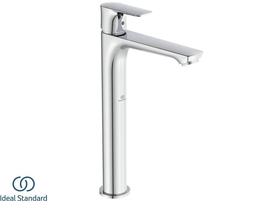 miscelatore per lavabo alto ideal standard connect air monocomando cromo a r