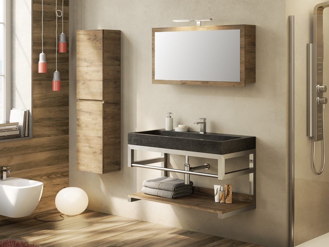 consolle purestone recife nero 100 zoom