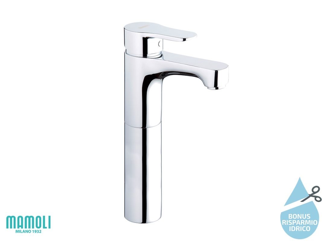 miscelatore per lavabo alto xl senza scarico vip4 monocomando cromo v2 zoom