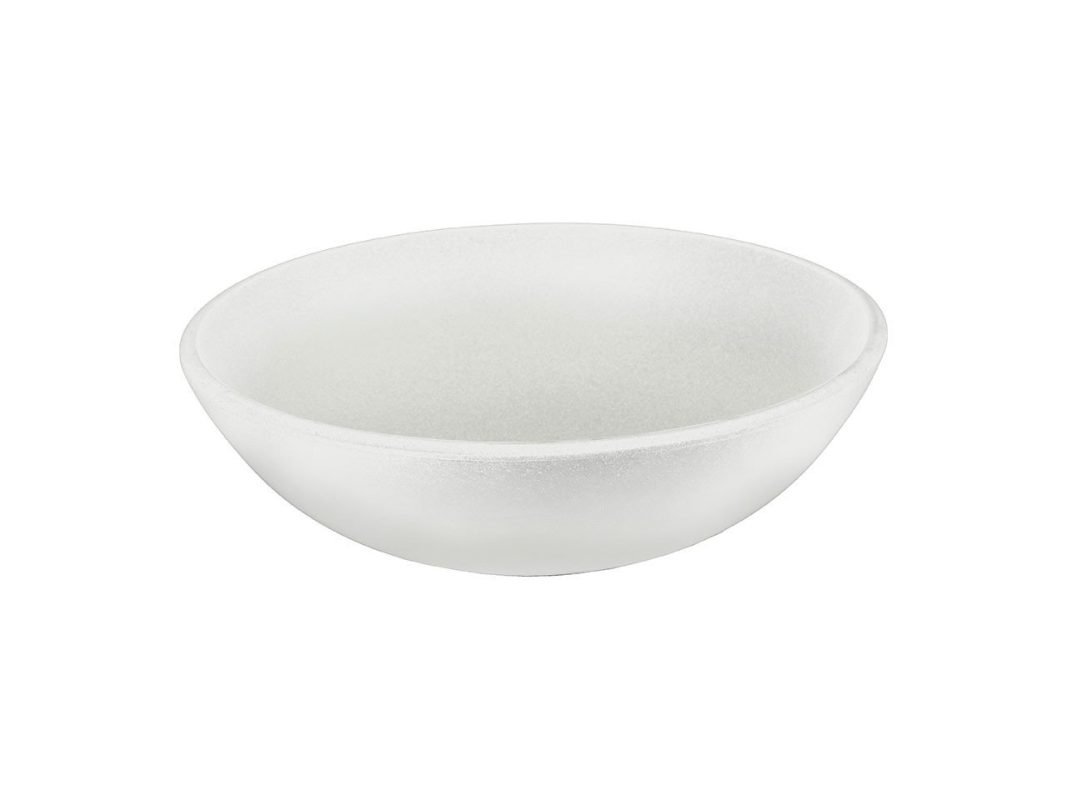 lavabo semisfera bianco zoom